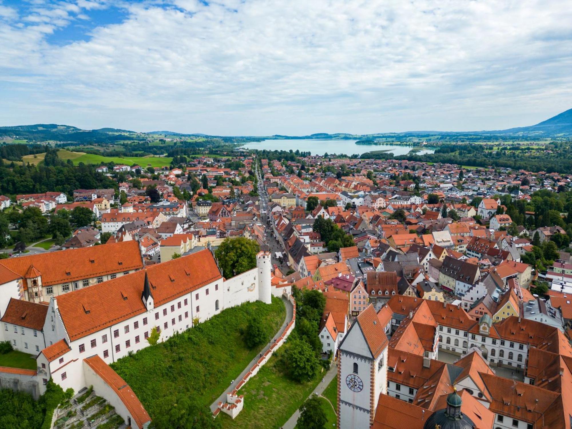 Ferienwohnung Herzstueck Im Haus Schlossblick Füssen Kültér fotó