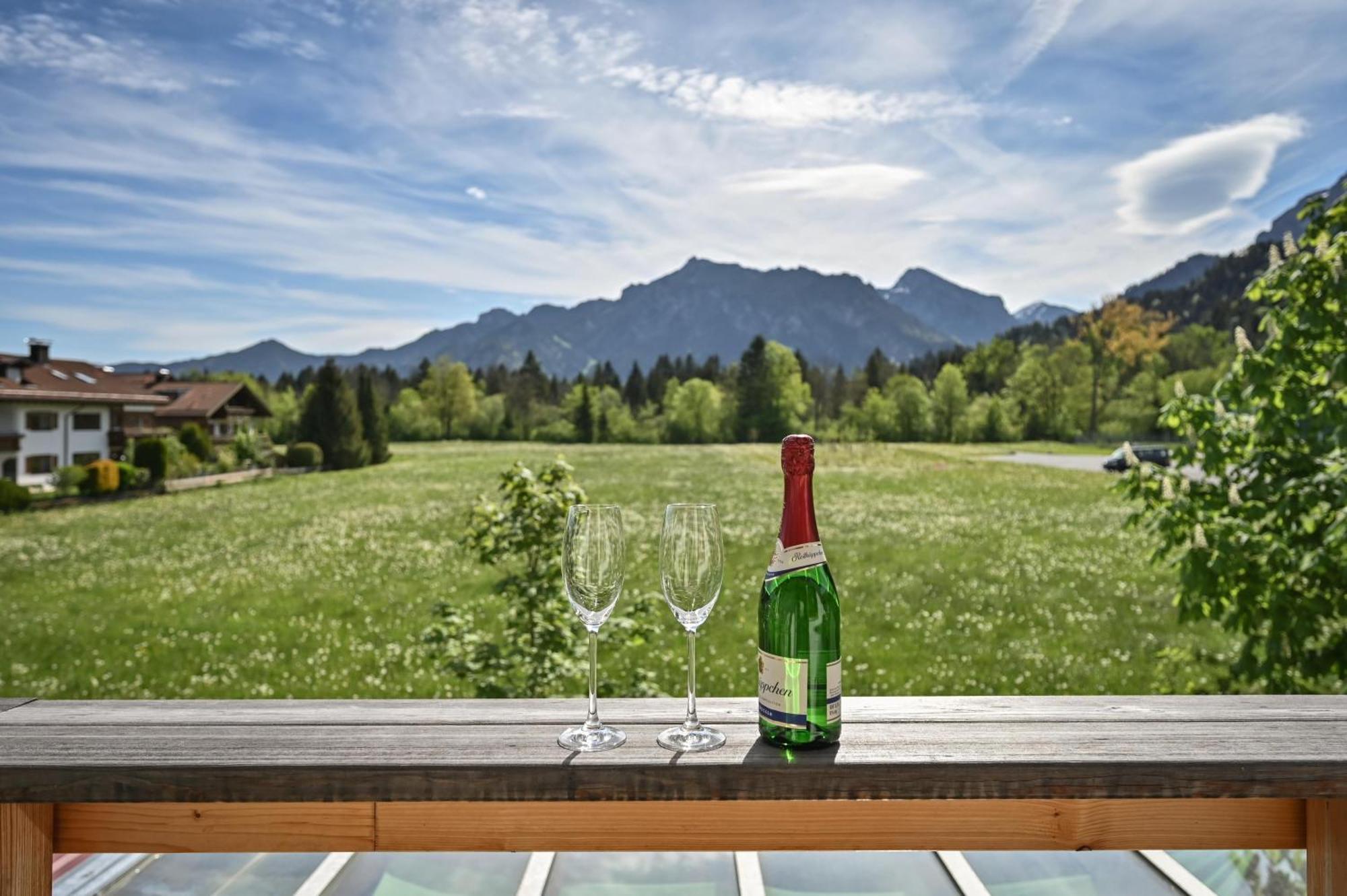 Ferienwohnung Herzstueck Im Haus Schlossblick Füssen Kültér fotó